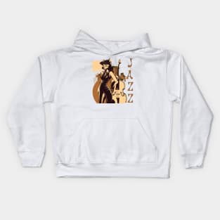 Jazz Cat Kids Hoodie